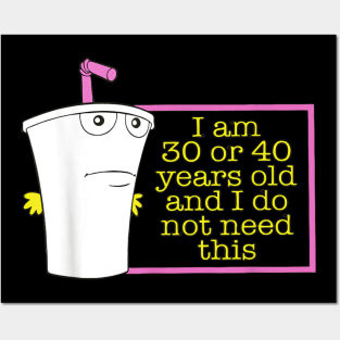 I Am 30 Or 40 Years Old And I Do Not Need This Posters and Art